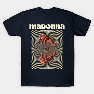 Hand Eyes Madonna T-Shirt